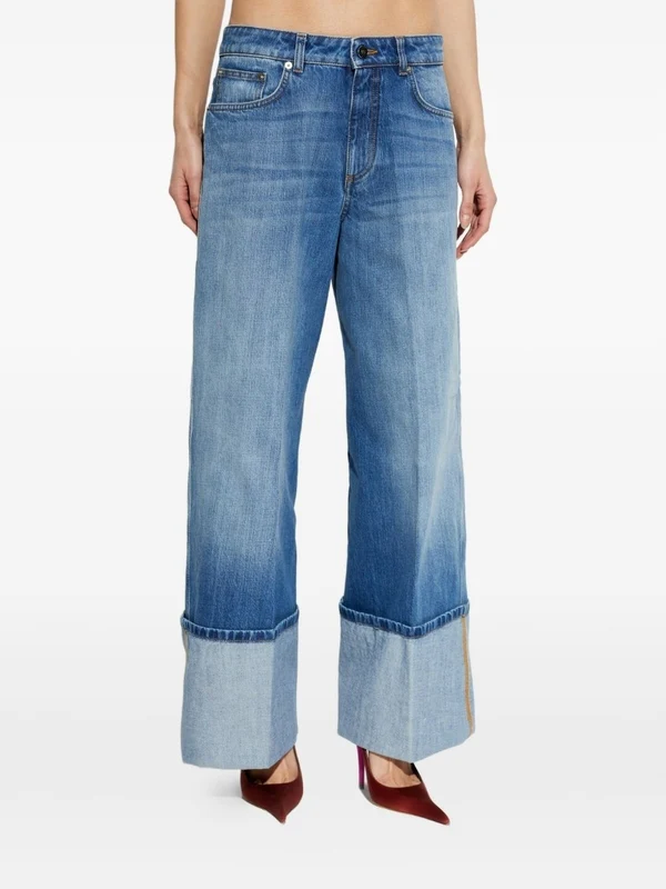 Givenchy Blue Denim Pants - Image 3