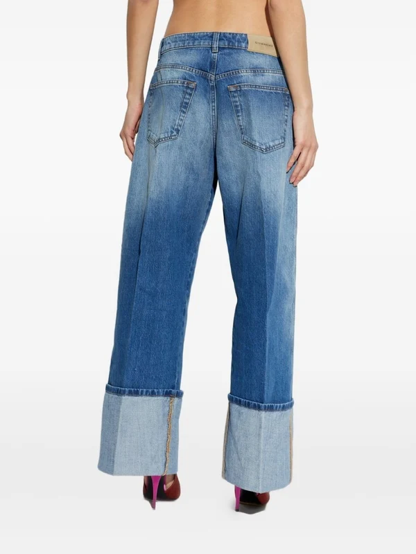 Givenchy Blue Denim Pants - Image 4