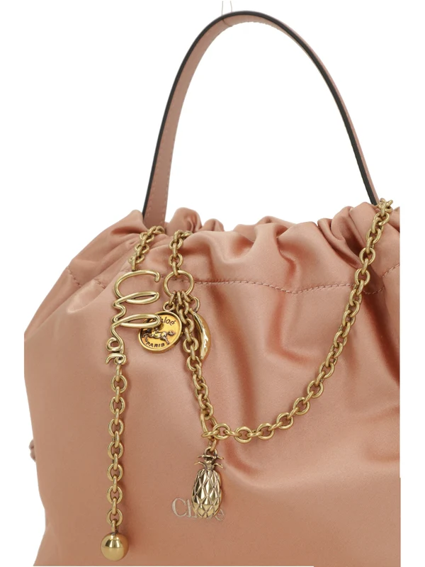 Chloe Beige Bucket Bags - Image 4