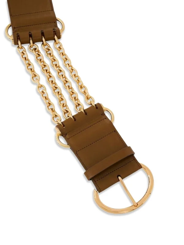 Chloe Brown Leather Belts - Image 4