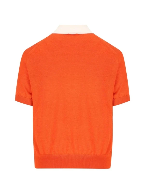 Celine Orange Polo Shirts - Image 2