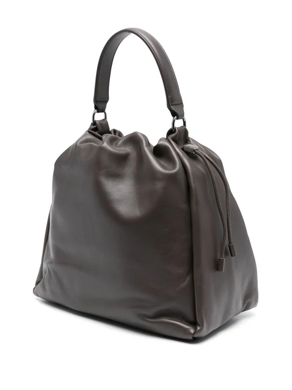 Brunello Cucinelli Brown Tote Bags - Image 2