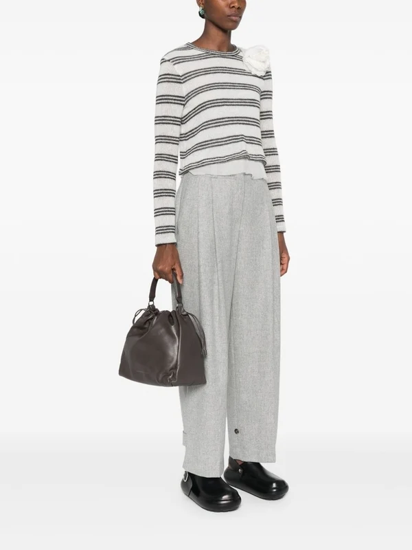Brunello Cucinelli Brown Tote Bags - Image 6