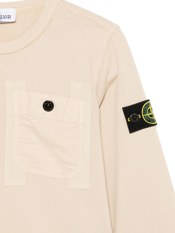 Stone Island  Beige Sweatshirts - Image 2