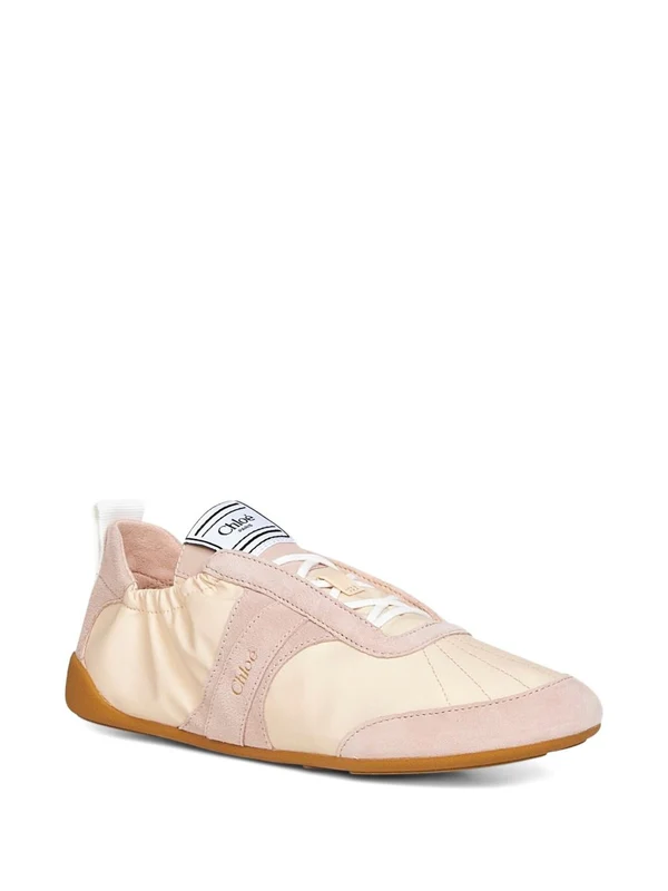 Chloe Ivory Flat Shoes - Image 3