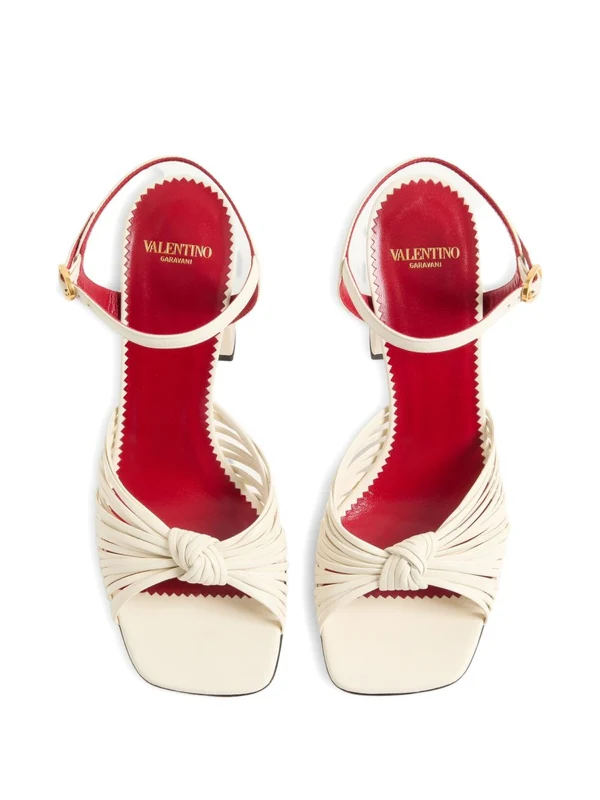 Valentino Ivory Sandal Heels - Image 2