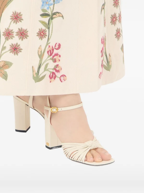 Valentino Ivory Sandal Heels - Image 4