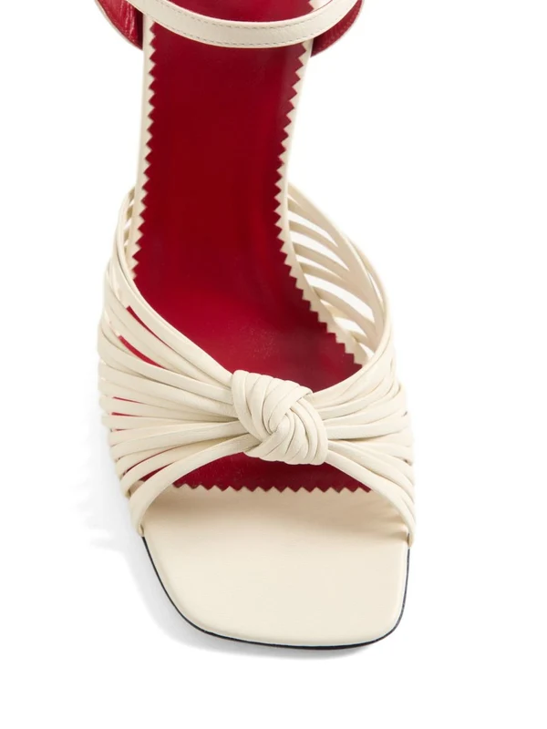 Valentino Ivory Sandal Heels - Image 5