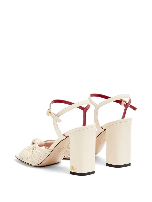 Valentino Ivory Sandal Heels - Image 6