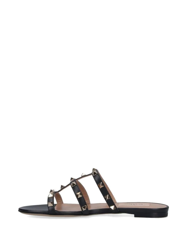 Valentino Black Slides - Image 3