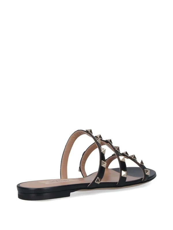Valentino Black Slides - Image 5