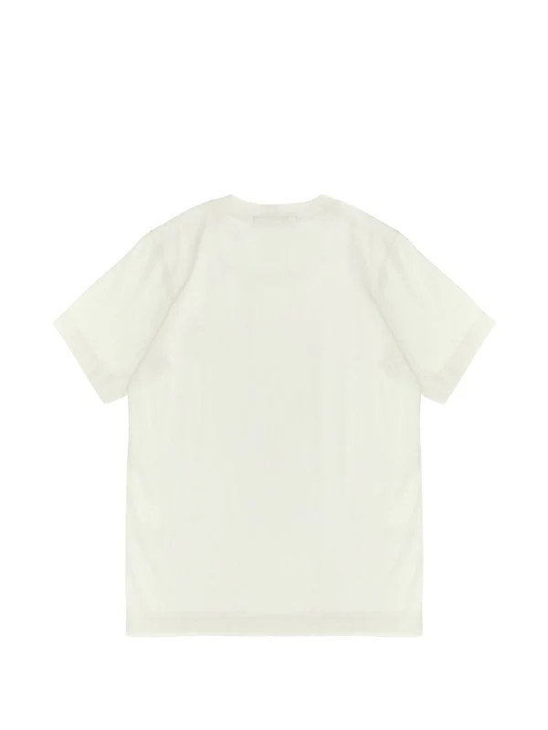 Stone Island  White Half Sleeve - Image 3