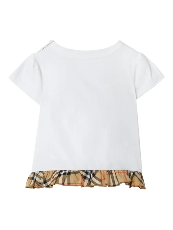 Burberry  White Half Sleeve - Image 2