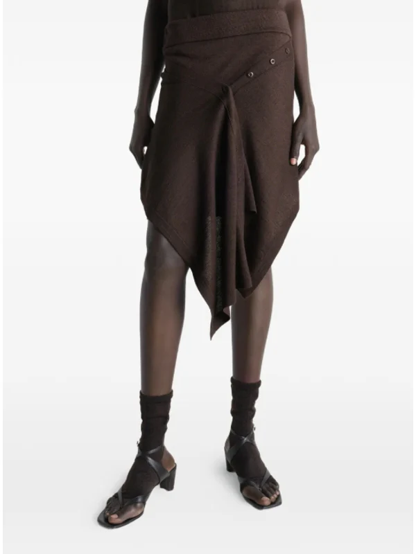 Lemaire Brown Skirt - Image 3