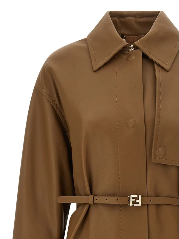 Fendi Brown Coats - Image 3