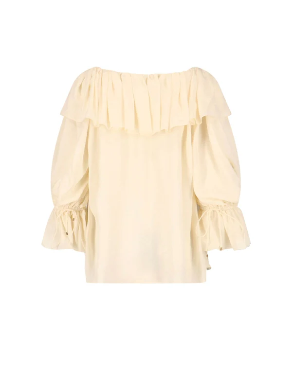 Chloe Ivory Shirts & Blouses - Image 2