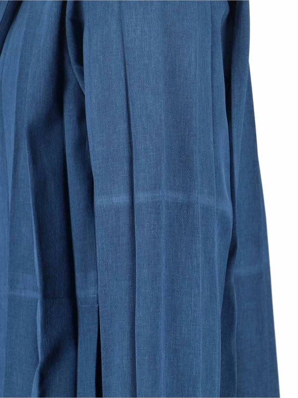 Homme Plisse Issey Miyake Blue Tailored Jackets - Image 3