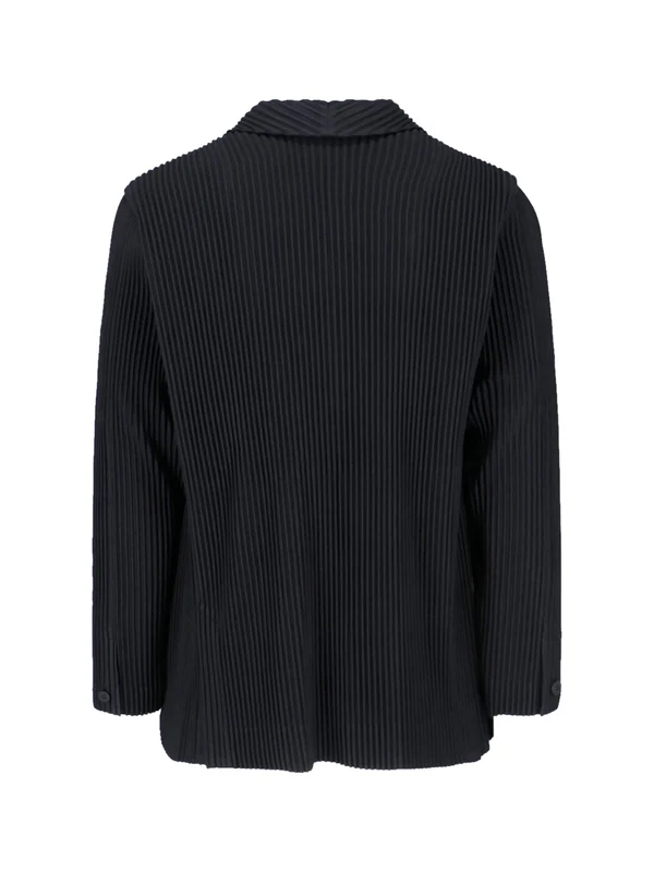 Homme Plisse Issey Miyake Black Tailored Jackets - Image 2