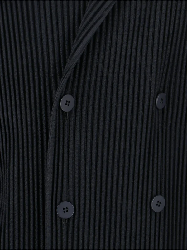 Homme Plisse Issey Miyake Black Tailored Jackets - Image 3
