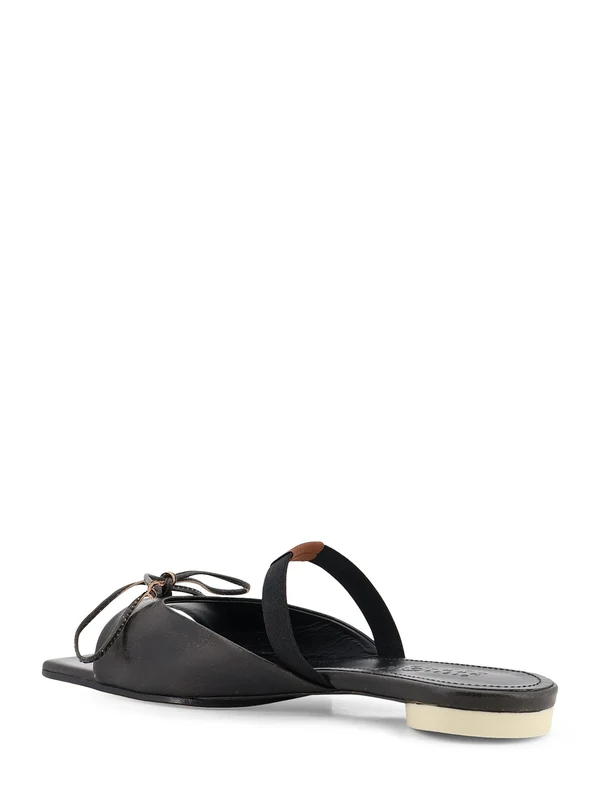 Mm6 Maison Margiela Black Slides - Image 3