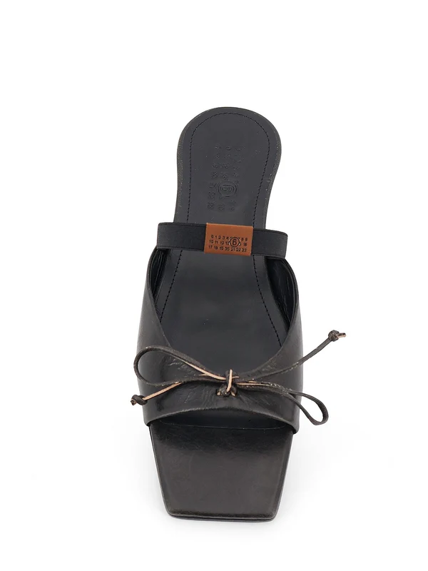 Mm6 Maison Margiela Black Slides - Image 4