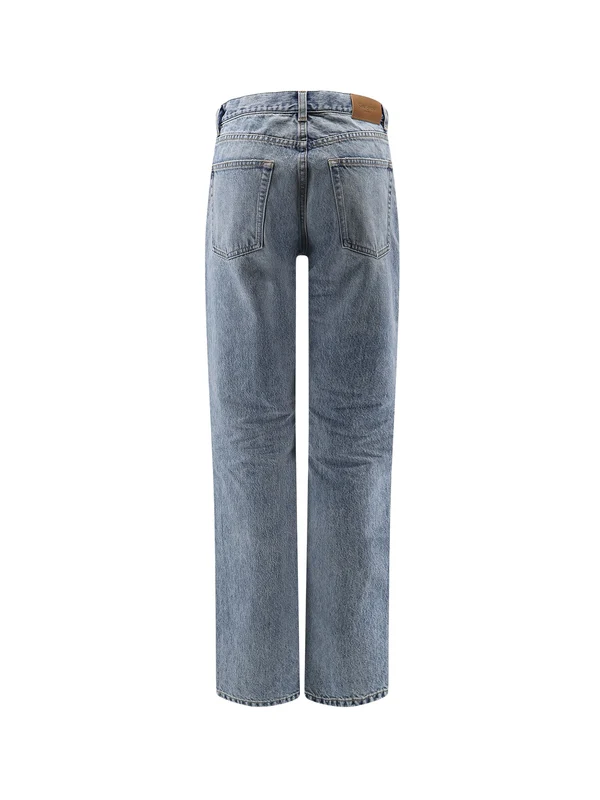 Saint Laurent Blue Denim Pants - Image 2
