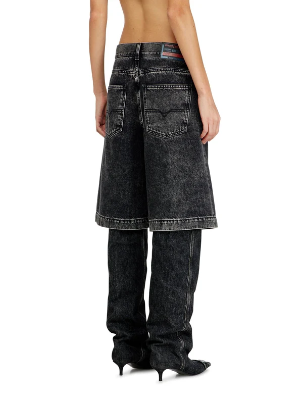 Diesel Black Shorts - Image 3