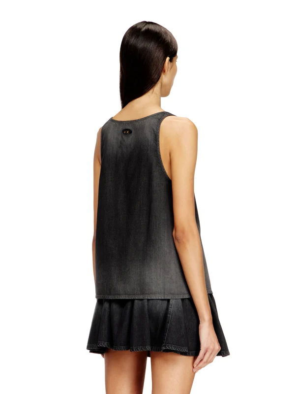 Diesel Black Sleeveless - Image 4