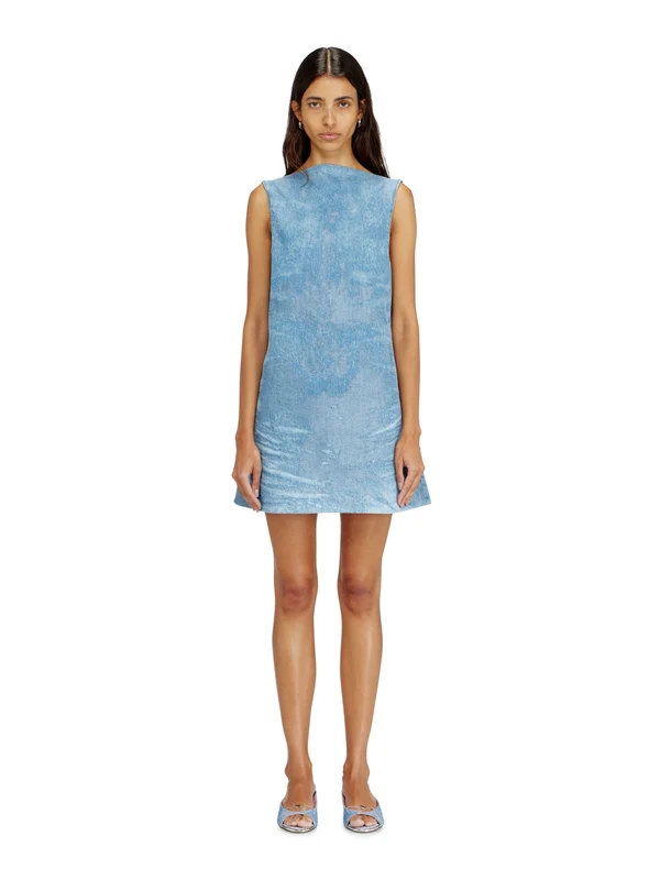 Diesel Blue Mini Dress - Image 2