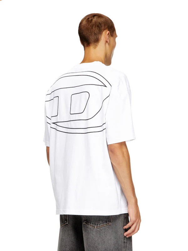 Diesel White Half Sleeve - Image 2