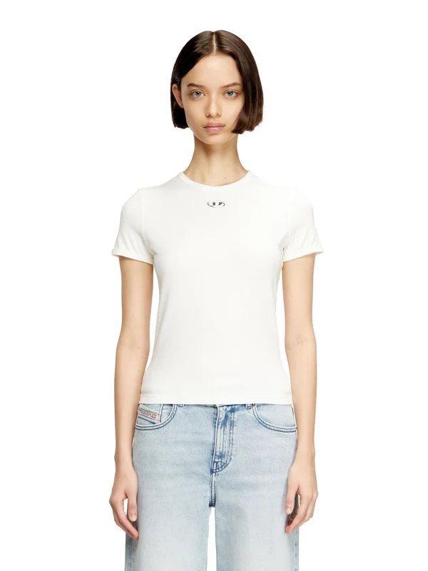 Diesel White Half Sleeve - Image 2