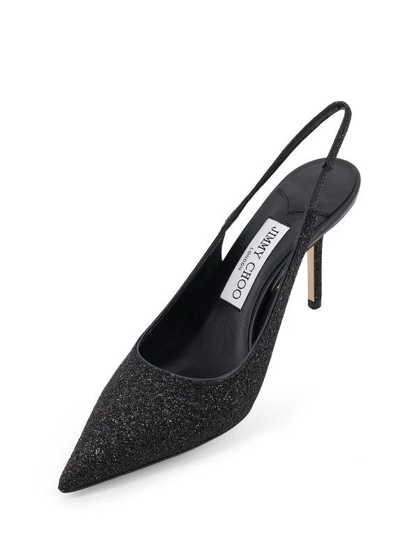 Jimmy Choo Black Slingback Heels - Image 4
