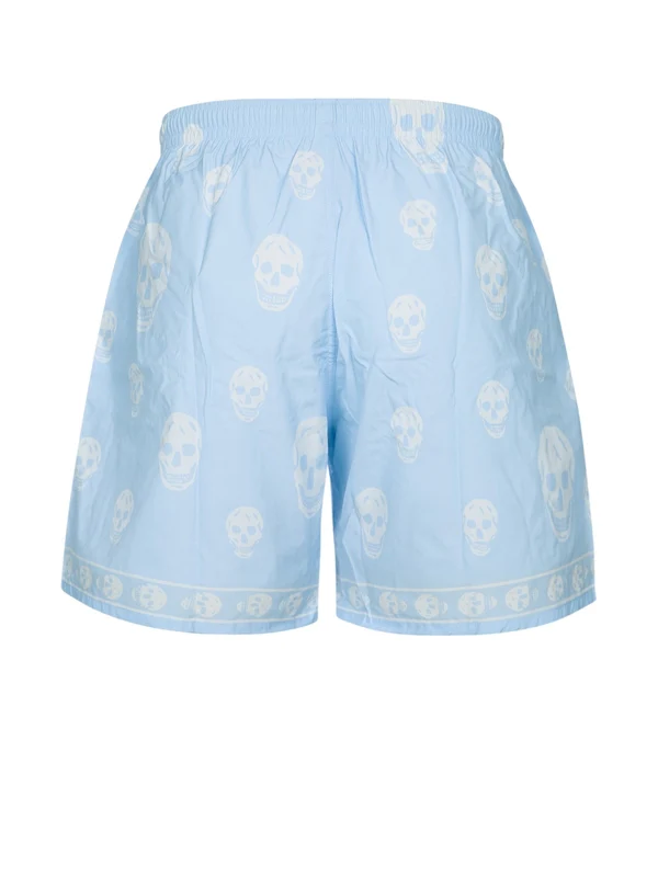 Alexander Mcqueen Blue Swim Shorts - Image 2
