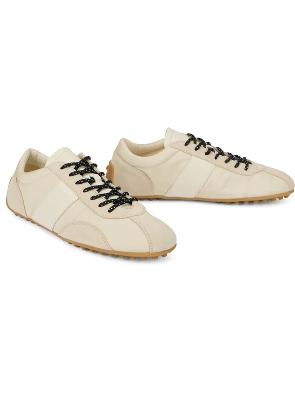 Tod'S Beige Low Top Sneakers - Image 3
