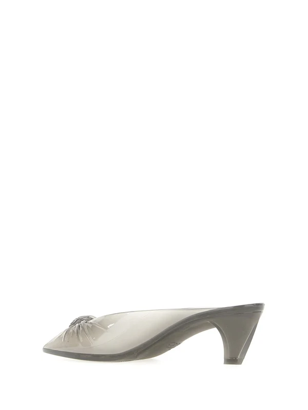 Chloe Grey Sandal Heels - Image 3