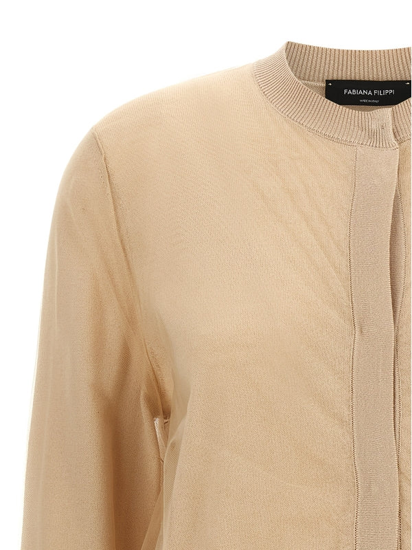 Fabiana Filippi Beige Cardigans - Image 3