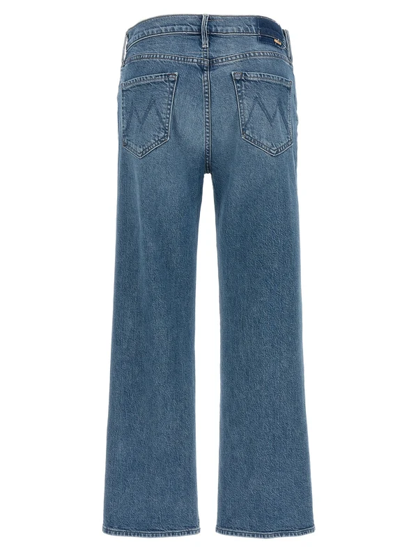 Mother Blue Denim Pants - Image 2