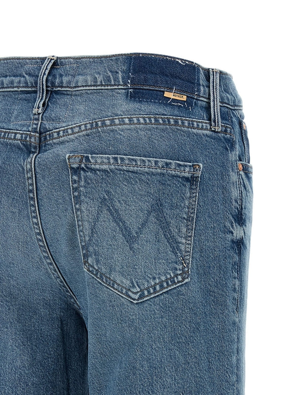 Mother Blue Denim Pants - Image 4