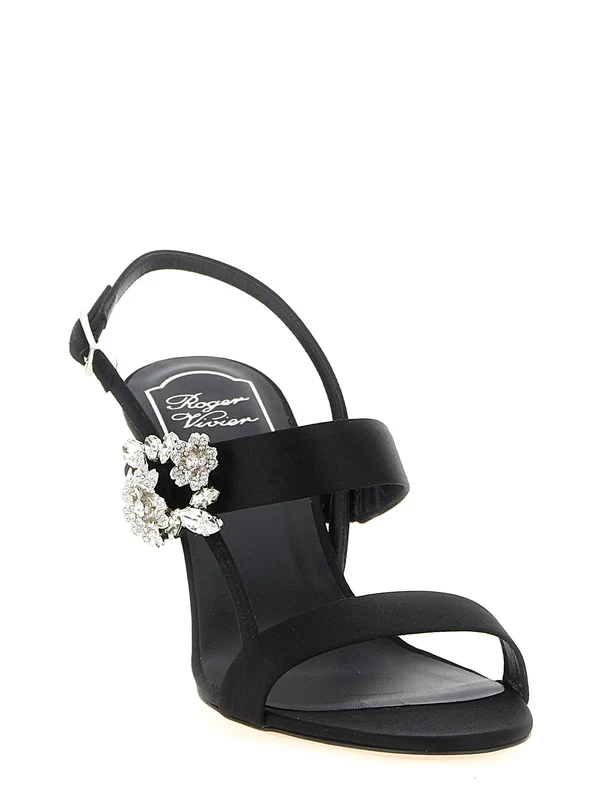 Roger Vivier Black Sandal Heels - Image 2