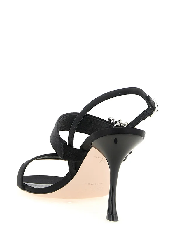 Roger Vivier Black Sandal Heels - Image 3