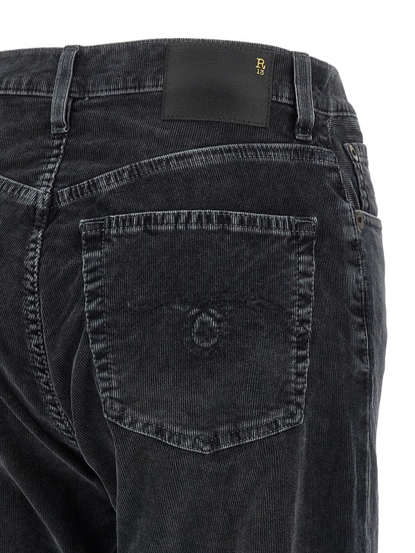 R13 Black Trousers - Image 4