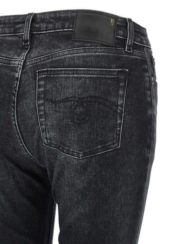 R13 Black Denim Pants - Image 4