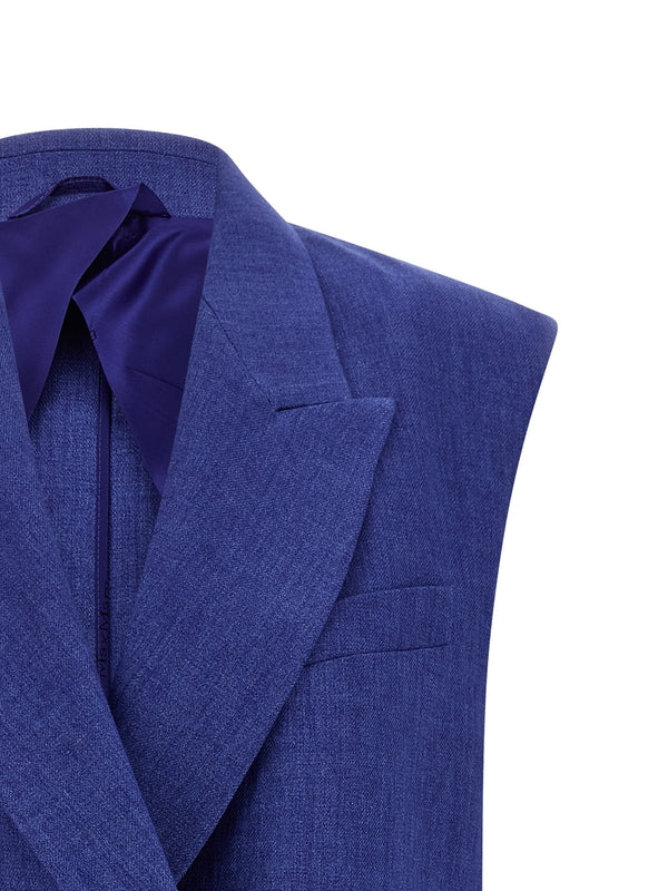 Max Mara Studio Blue Vests - Image 3