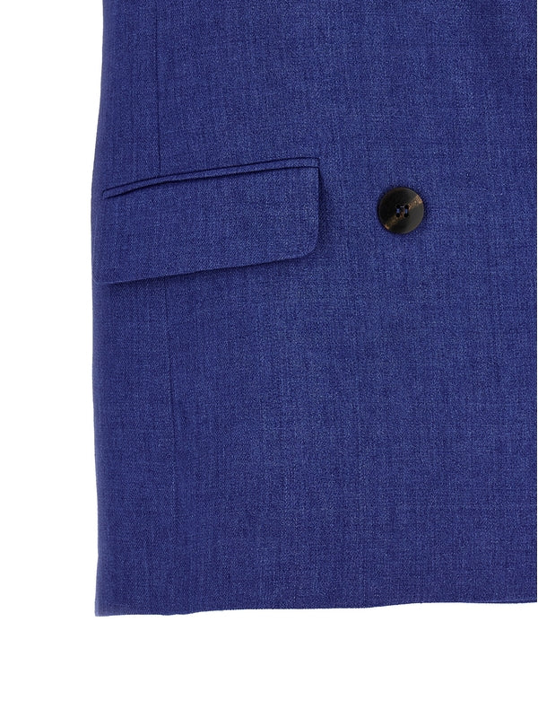 Max Mara Studio Blue Vests - Image 4