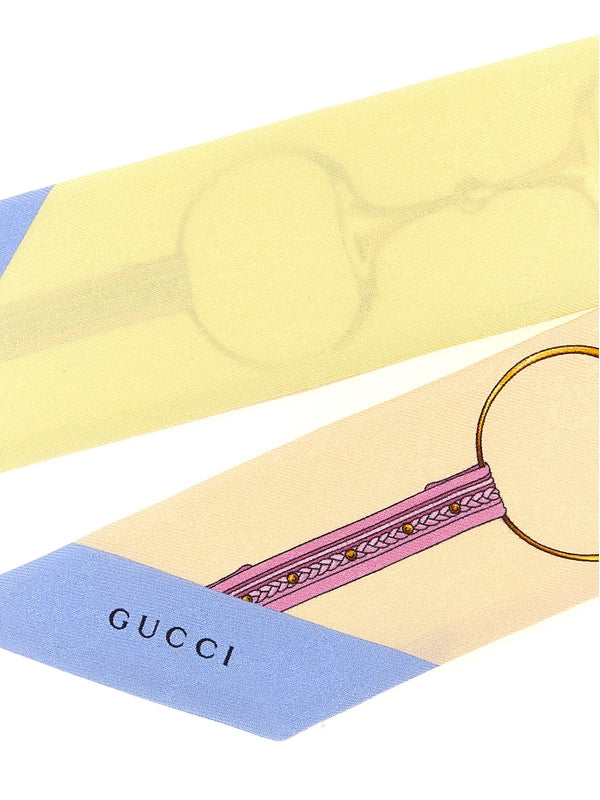Gucci Multicolor Silk Mufflers - Image 3