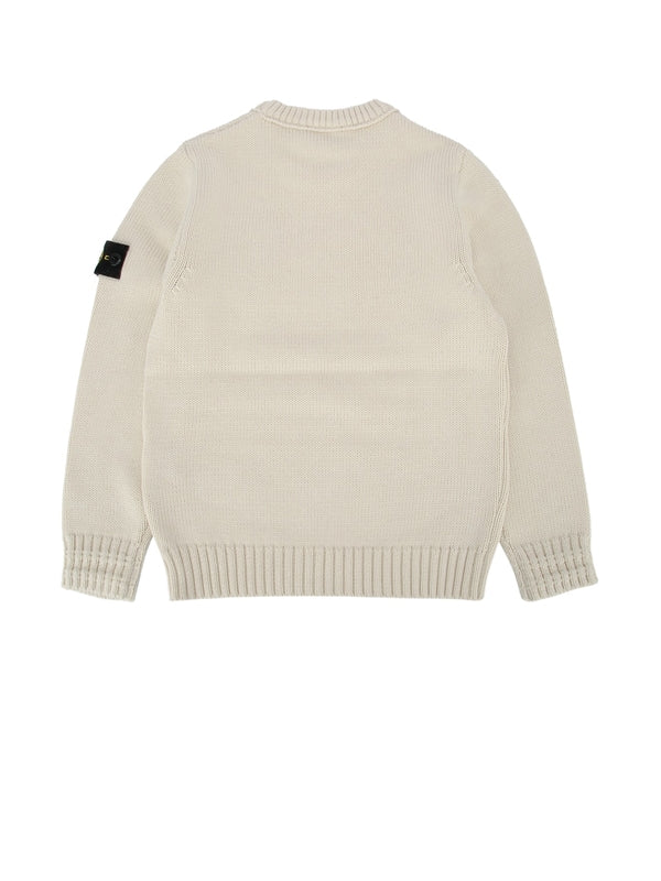 Stone Island Kids Ivory Knitted - Image 2
