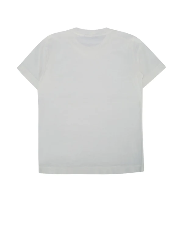 Stone Island Kids White Half Sleeve - Image 2
