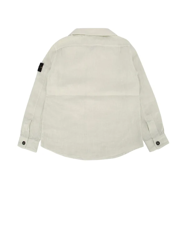 Stone Island Kids Ivory Shirts & Blouses - Image 2