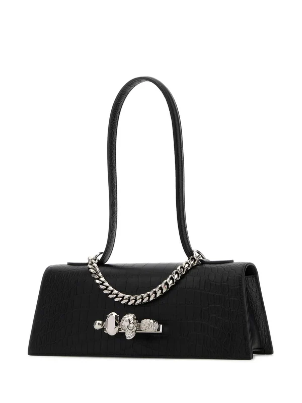 Alexander Mcqueen Black Tote Bags - Image 2