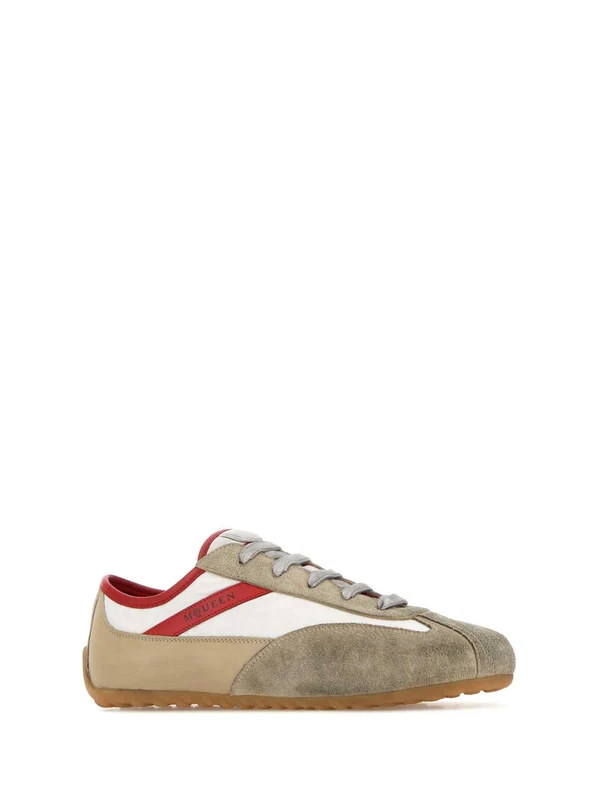 Alexander Mcqueen Beige Low Top Sneakers - Image 2